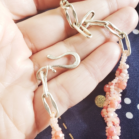 One of a kind handmade flamingo beads set - Picture 5 of 7